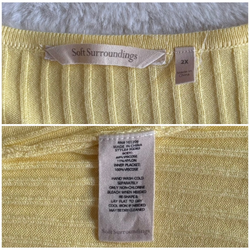 Soft Surroundings 2x Soft Essential Valentina Rib… - image 5